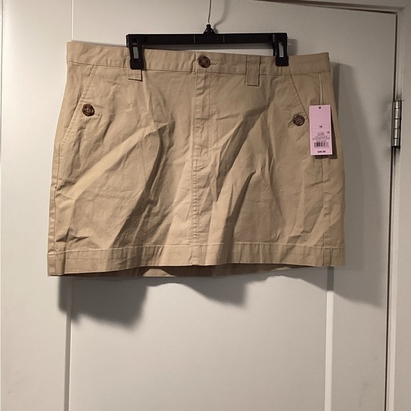 NWT Wild Fable High Rise Chino Mini Skirt Size 18 - Picture 2 of 6